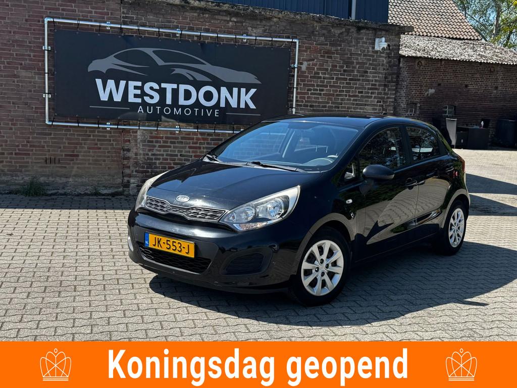 Kia Rio 1.2 CVVT Comfort Pack, Voorwielaandrijving, Euro 5, Zwart, Bedrijf