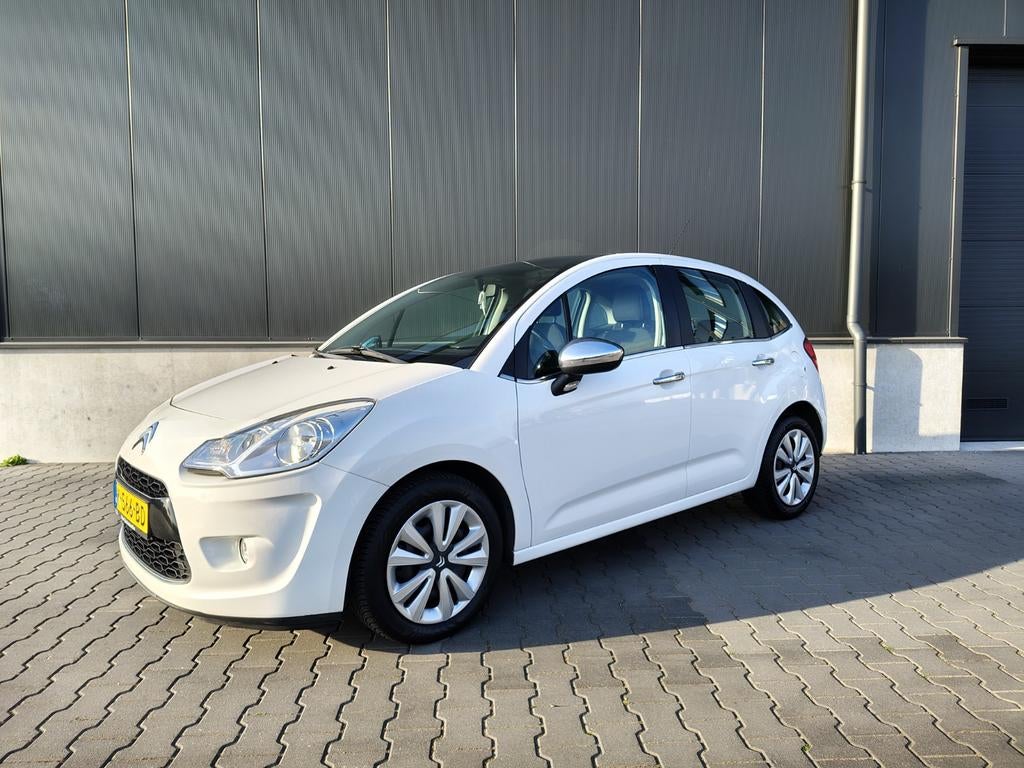 Citroën C3 1.4i 75pk 5 deurs 2011 Wit, Voorwielaandrijving, 1005 kg, Stof, Zwart