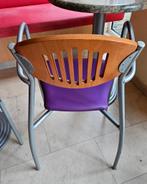 Stoelen en poef., Ophalen, Gebruikt, Stapelbaar, Vijf, Zes of meer stoelen