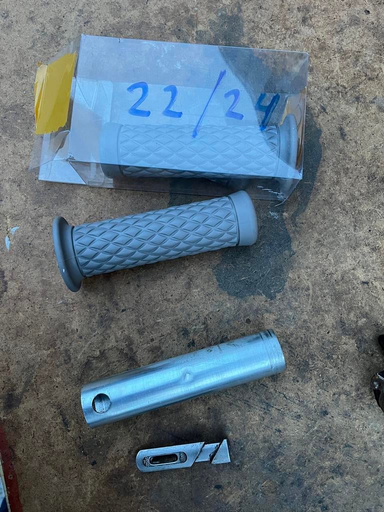 Draaigas voor 22mm stuur kompleet met schuif, Ophalen of Verzenden, Zo goed als nieuw, Overige typen