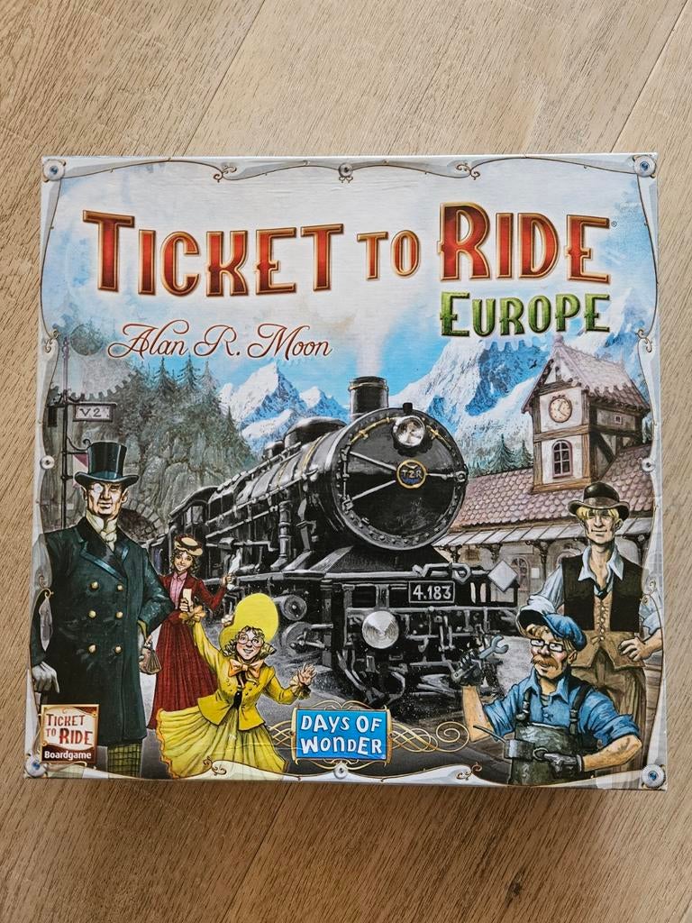 Ticket to ride Europa, Hobby en Vrije tijd, Ophalen of Verzenden, Zo goed als nieuw