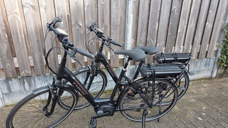 2 x Trek TM500+ damesmodel Ebikes, Fietsen en Brommers, Elektrische fietsen, Zo goed als nieuw, Overige merken, 51 tot 55 cm, 50 km per accu of meer