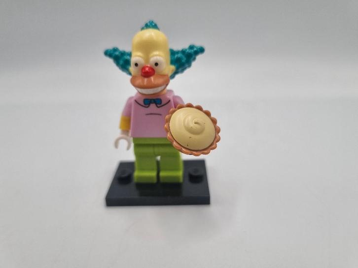 Lego Simpsons Colsim-8 Krusty, Kinderen en Baby's, Speelgoed | Duplo en Lego, Zo goed als nieuw, Lego, Complete set, Ophalen