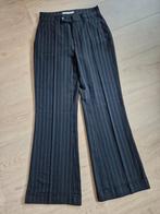 Zwarte pantalon met krijtstreep van MAC - Maat 38/32 - ZGAN, Kleding | Dames, Broeken en Pantalons, Maat 38/40 (M), Zwart, MAC