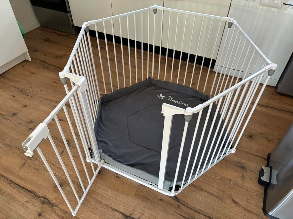 Grondbox, Kinderen en Baby's, Boxen, Zo goed als nieuw, Boxkleed, Ophalen
