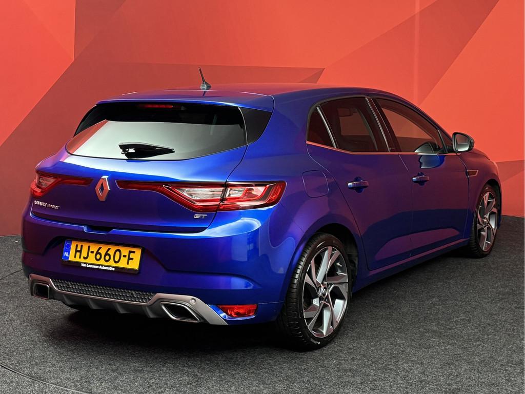 Renault Mégane 1.6 TCe GT | Automaat | 4 Controle | Keyless, Gebruikt, 4 cilinders, Met garantie (alle), Blauw