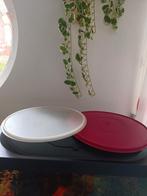 2 Tupperware Deksel V FixN Mix Voorraadbak, Ophalen of Verzenden, Gebruikt, Rood, Bak of Kom