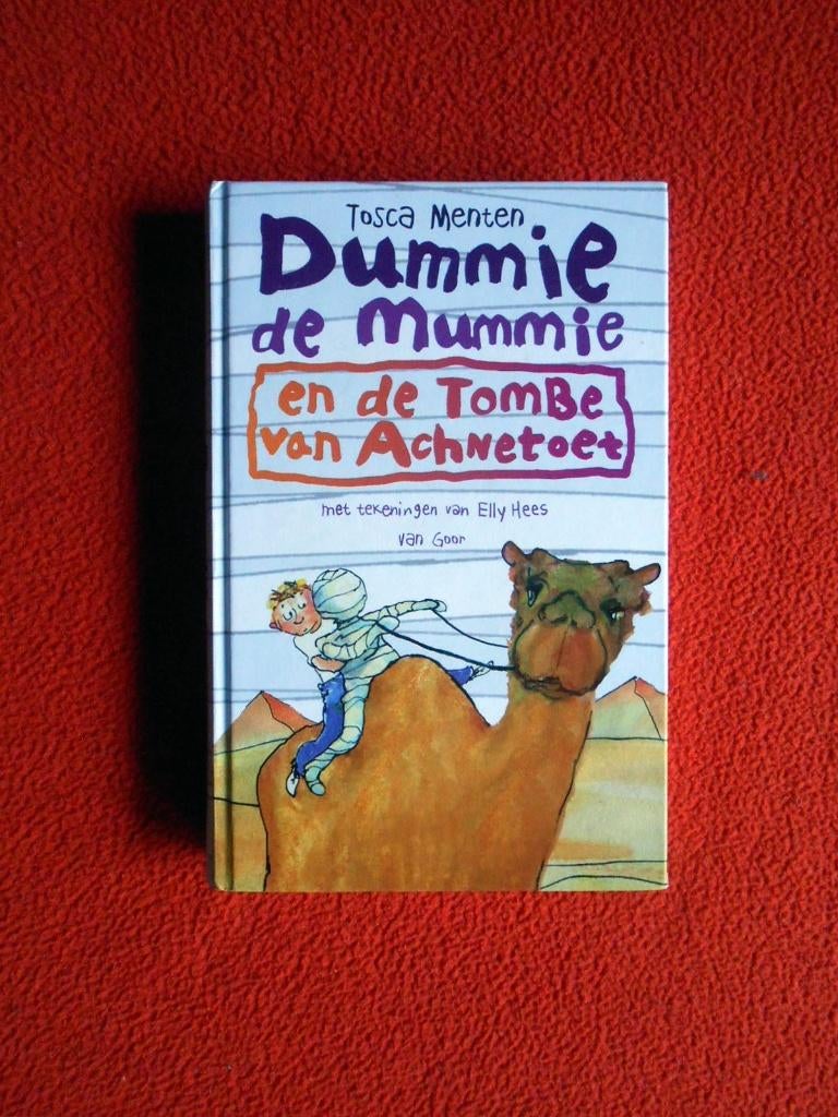 Dummie de Mummie en de Tombe van Achnetoet (dl.2), Boeken, Kinderboeken | Jeugd | onder 10 jaar, Zo goed als nieuw, Fictie algemeen
