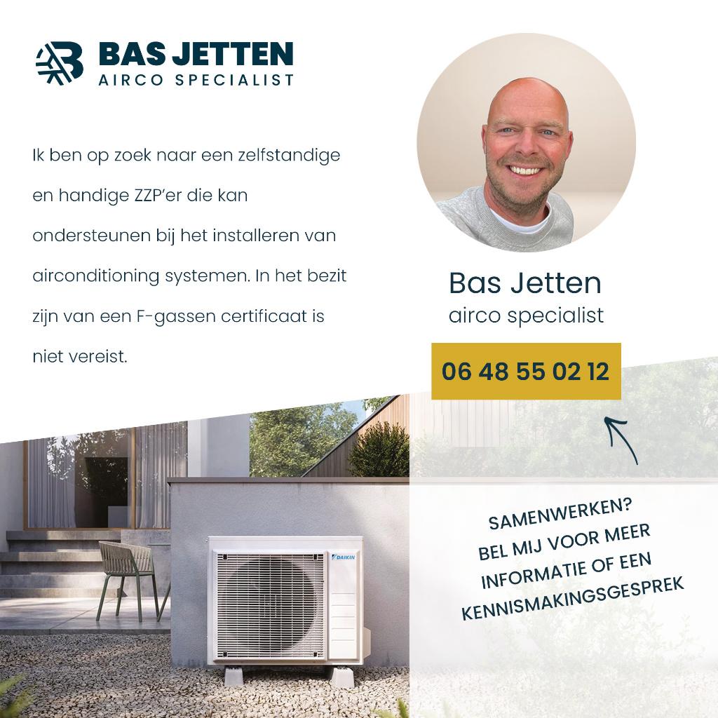 ZZP monteur Airco gezocht (omgeving Ellecom), Vacatures, Variabele uren, MBO, Starter, Freelance of Uitzendbasis