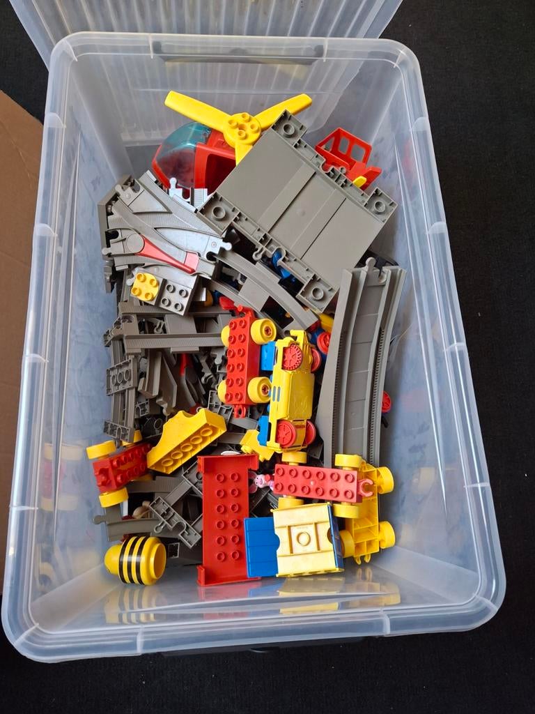 Duplo rails, Ophalen of Verzenden, Zo goed als nieuw