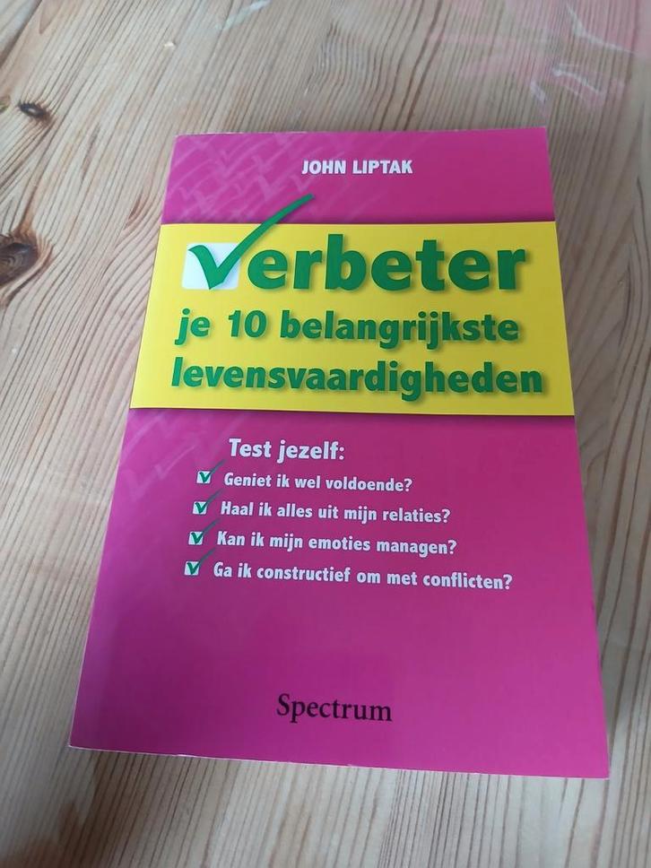 Verbeter je 10 belangrijkste levensvaardigheden - John Lipta, Boeken, Advies, Hulp en Training, Zo goed als nieuw, Ophalen of Verzenden