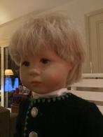 Kathe Kruse Alwin 42 cm. 1996 Ree Rendierhaar gevuld., Verzamelen, Ophalen of Verzenden, Zo goed als nieuw, Pop