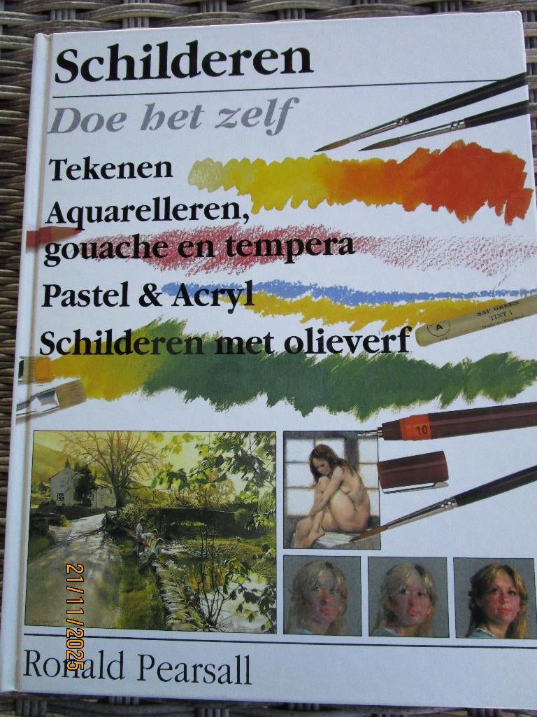 R. Pearsall /Tekenen-aquarelleren-pastel - olieverf e.a, Ophalen of Verzenden, Gelezen, Tekenen en Schilderen, Ronald Pearsall