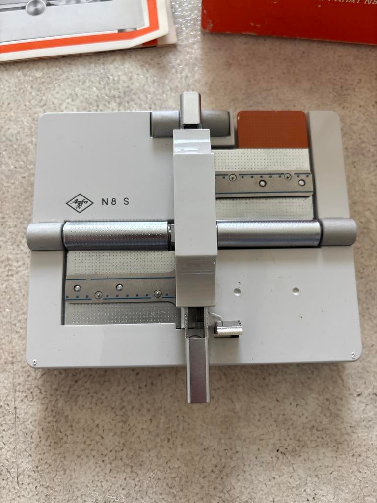 Agfa N8S Plakpers voor 8mm film, Ophalen, Accessoire