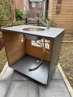Mobiele spoelbak met mengkraan, keukenblok, Huis en Inrichting, Keuken | Keukenelementen, Ophalen, 50 tot 100 cm, Zo goed als nieuw