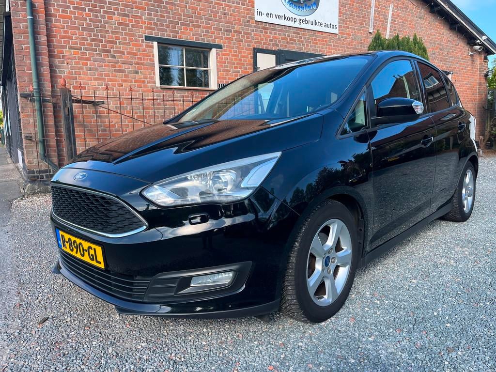 Ford C-Max 1.0 Trend ( Climate controle + Navigatie + Trekha, Voorwielaandrijving, Gebruikt, Navigatiesysteem, Zwart