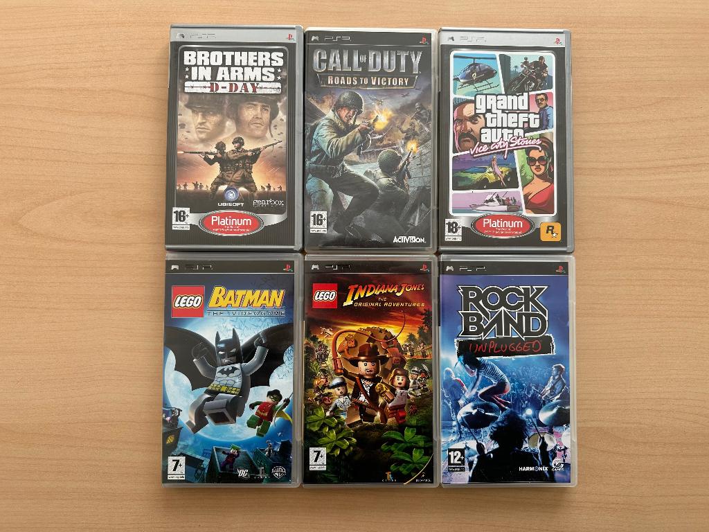 Diverse games voor PlayStation Portable, Spelcomputers en Games, Overige genres, 1 speler, Ophalen of Verzenden, Zo goed als nieuw