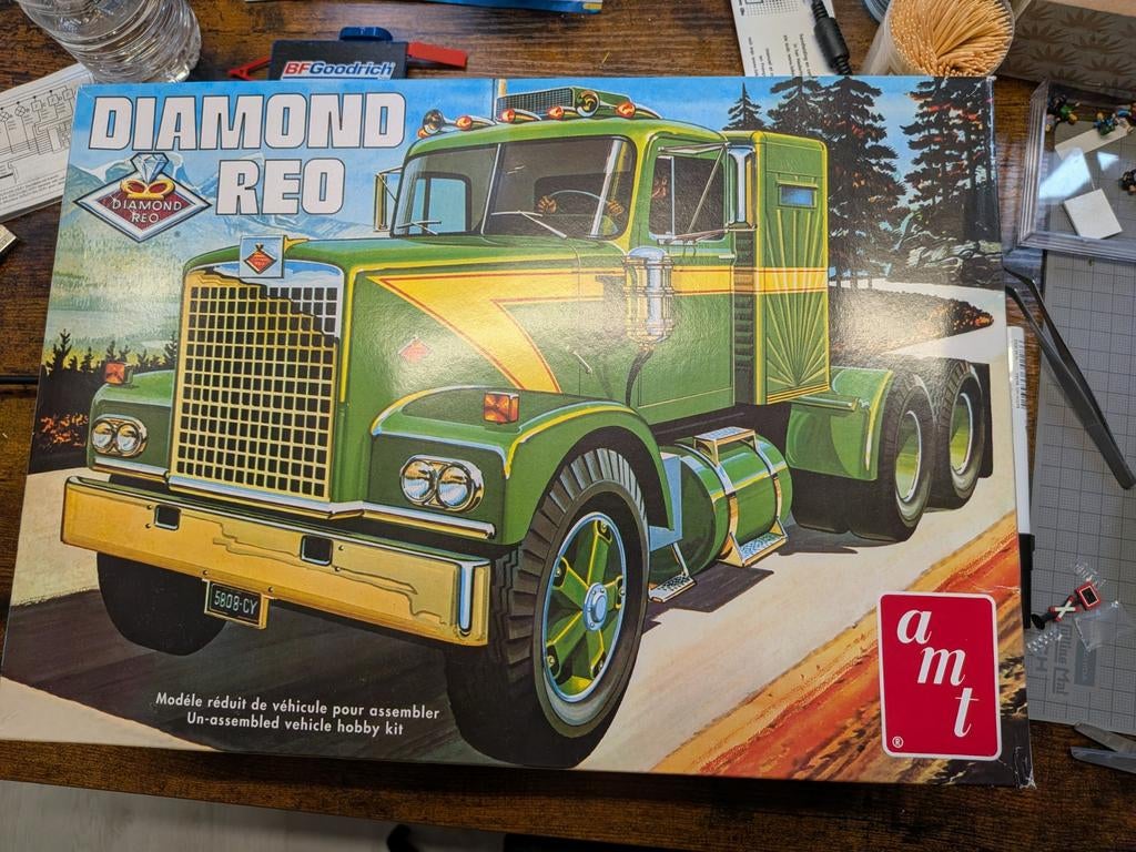 AMT diamond rio, Ophalen of Verzenden, Groter dan 1:32, Truck, Overige merken