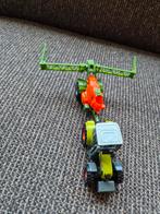 Siku Groene Tractor met Spuittank en Sproeiarmen, Ophalen of Verzenden, Gebruikt