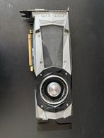 NVIDIA GeForce GTX 1080 Founders Edition met backplate, Computers en Software, Videokaarten, PCI-Express 3, Gebruikt, HDMI, Ophalen of Verzenden
