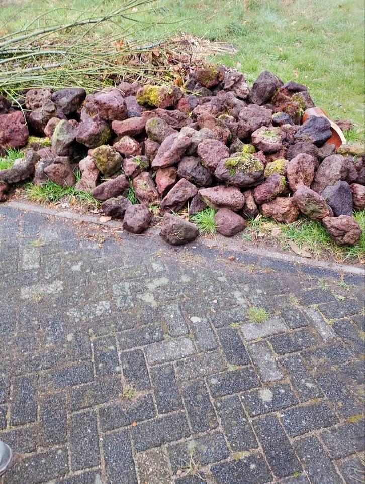Gratis Lavastenen / Lavakeien - Zware Kwaliteit, Tuin en Terras, Grind, Keien en Split, Ophalen