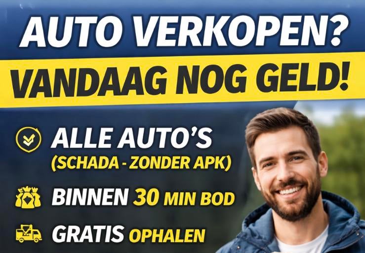 Inkoop auto - sloop of schade alle merken - auto opkoper, Ophalen of Verzenden