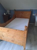 Grenen Twijfelaar Bed - Rustiek en Comfortabel, Ophalen, Bruin, Rustiek, 190 cm of minder