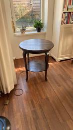 Oude ronde tafel, Ophalen of Verzenden, Zo goed als nieuw, Rond, 60 cm of meer