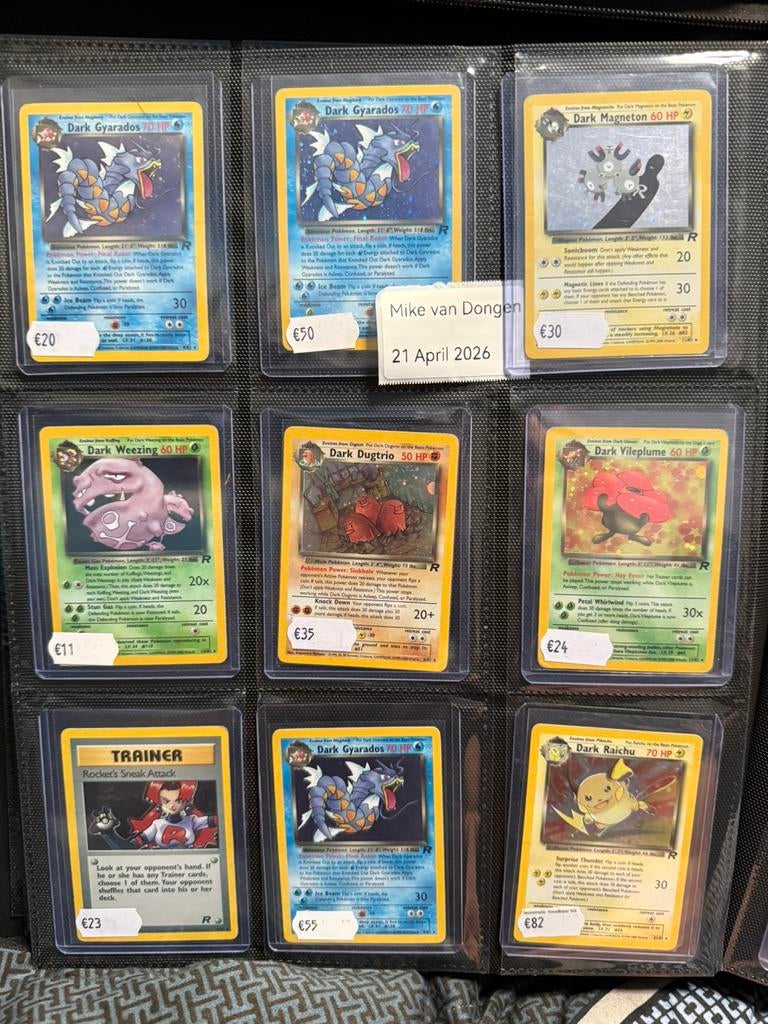 WotC / Team Rocket - Holo’s, Ophalen of Verzenden, Zo goed als nieuw
