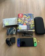 Nintendo Switch OLED - Splatoon 3 edition, Spelcomputers en Games, Spelcomputers | Nintendo Switch, Ophalen, Zo goed als nieuw