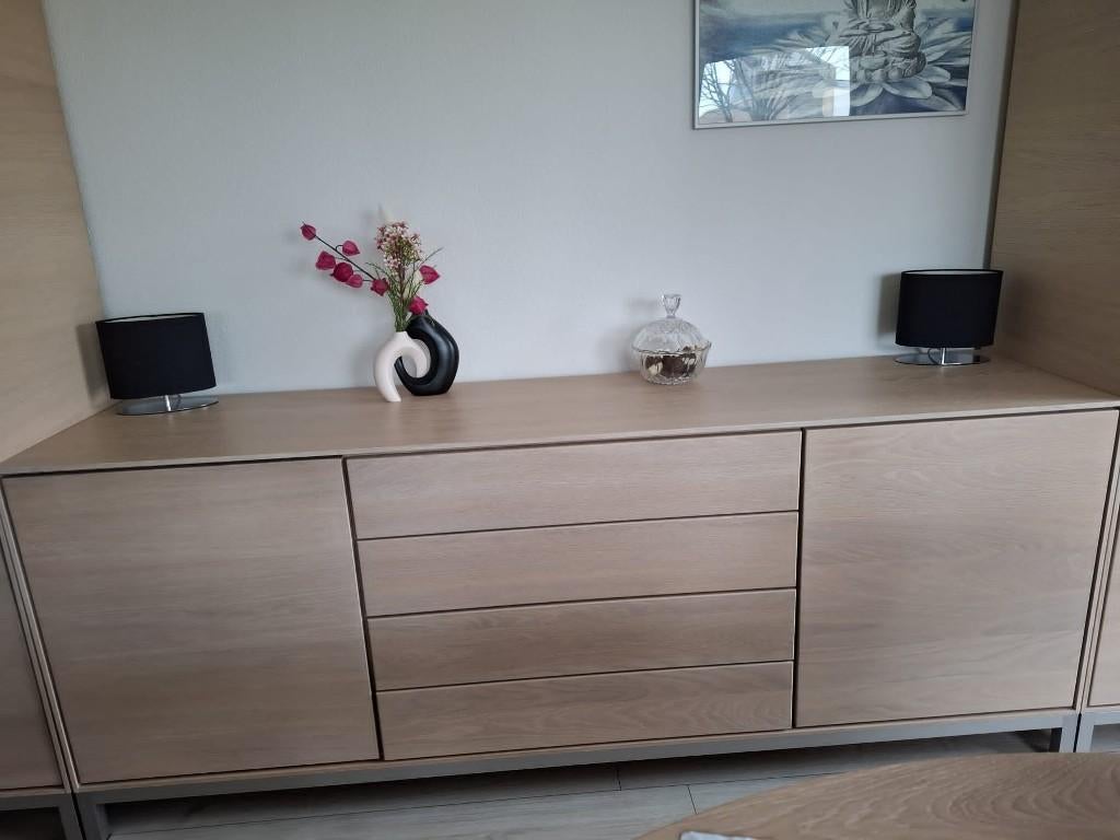 Te koop, Huis en Inrichting, Ophalen, Eikenhout, Zo goed als nieuw, 200 cm of meer