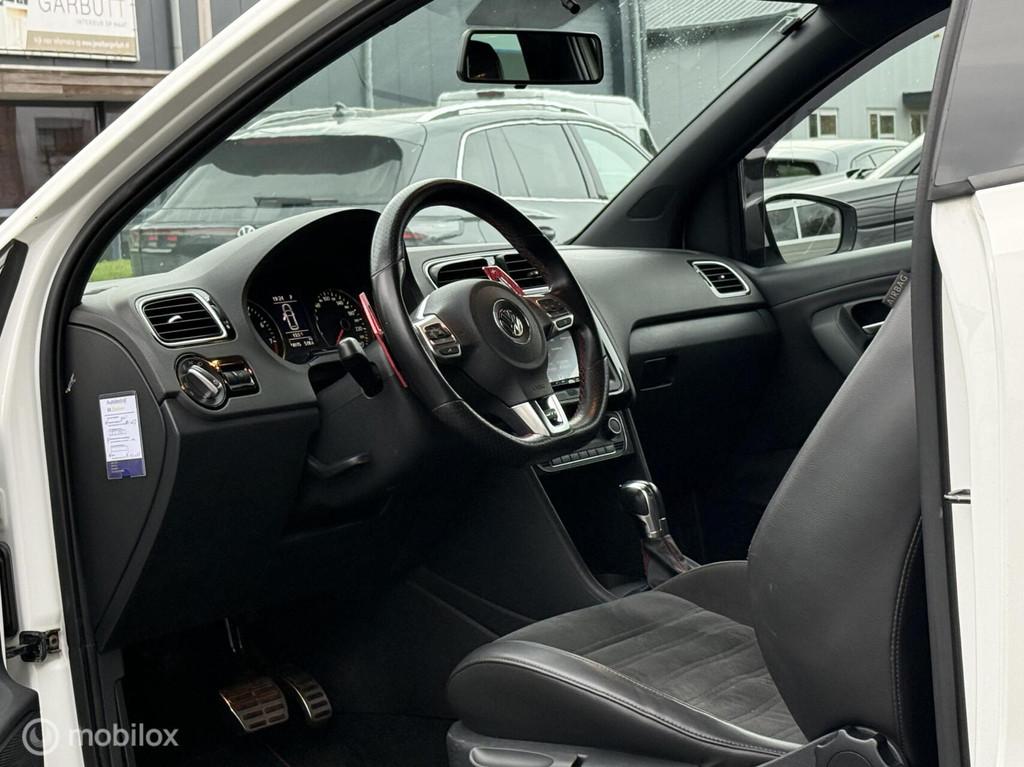 Volkswagen Polo 1.4 TSI GTI DSG Led-Xenon 17’inch, Euro 5, 1169 kg, Zwart, 4 cilinders