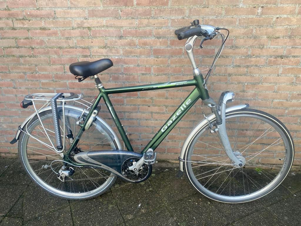 Gazelle Medeo Plus herenfiets 24 versnellingen framemaat 57, Fietsen en Brommers, Fietsen | Heren | Herenfietsen, Ophalen, Gebruikt