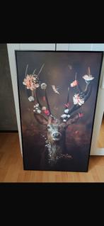 Schilderij hert, Ophalen