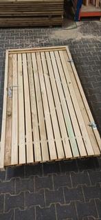 Dubbelzijdig geschroefd grenen tuinscherm 180x180 cm, 150 tot 200 cm, Nieuw, Ophalen of Verzenden, 150 tot 200 cm