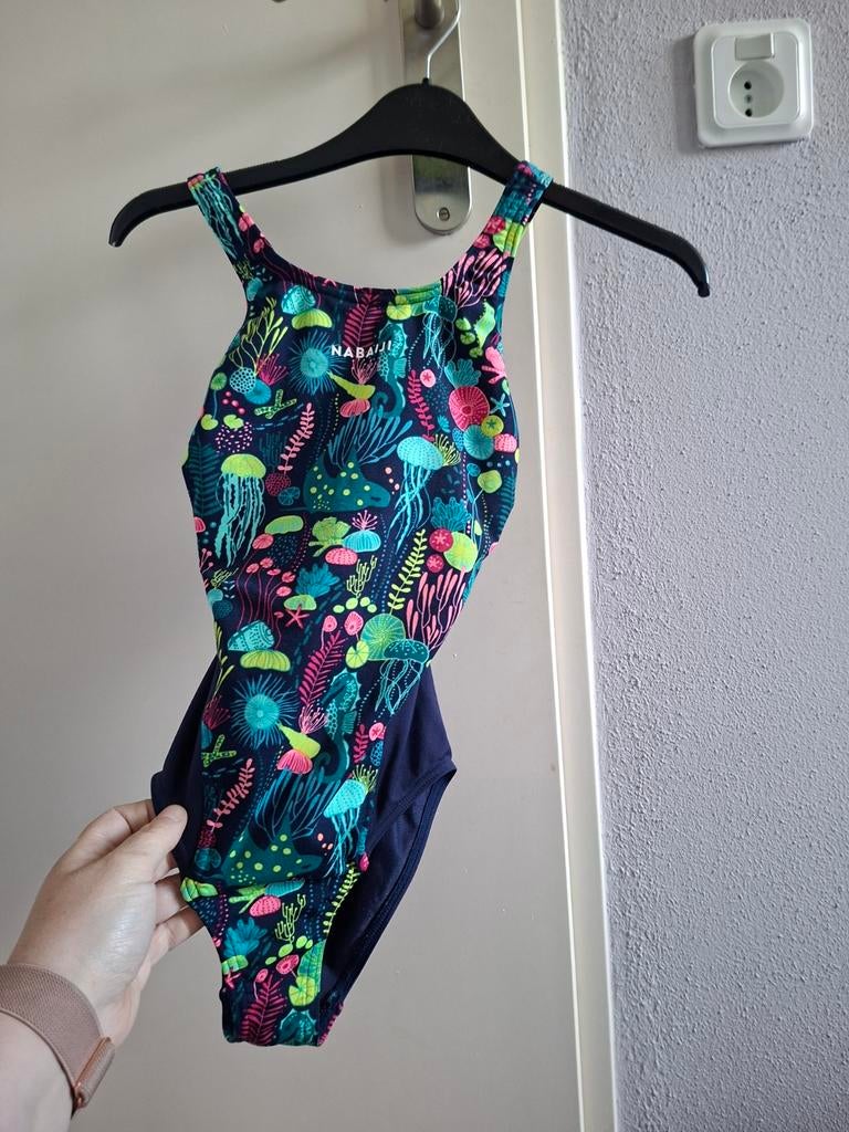 (sport) badpak van Nabaiji maat 134/140, Kinderen en Baby's, Kinderkleding | Maat 134, Ophalen of Verzenden, Zo goed als nieuw