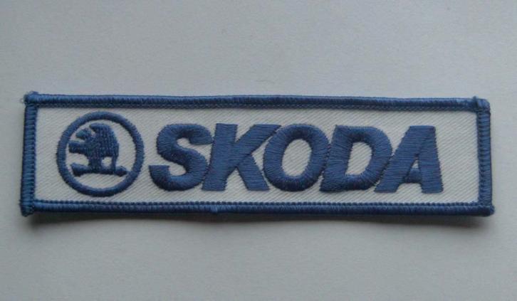 skoda patch badge opnaai embleem, Verzamelen, Automerken, Motoren en Formule 1, Nieuw, Auto's, Verzenden