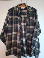 Geruit flanellen overhemd - Mark & Spencer, Mark & Spencer, Blauw, Ophalen of Verzenden, Zo goed als nieuw
