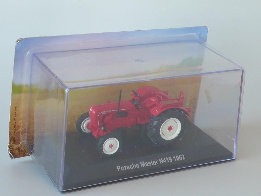 Porsche Master N419 tractor 1962 - Hachette 1:43, Ophalen of Verzenden, Nieuw, Tractor of Landbouw, Overige merken