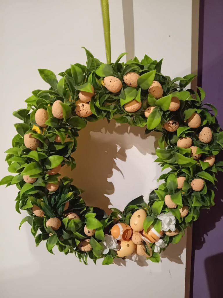 Paaskrans – handgemaakte paasdecoratie, Diversen, Pasen, Nieuw, Ophalen of Verzenden