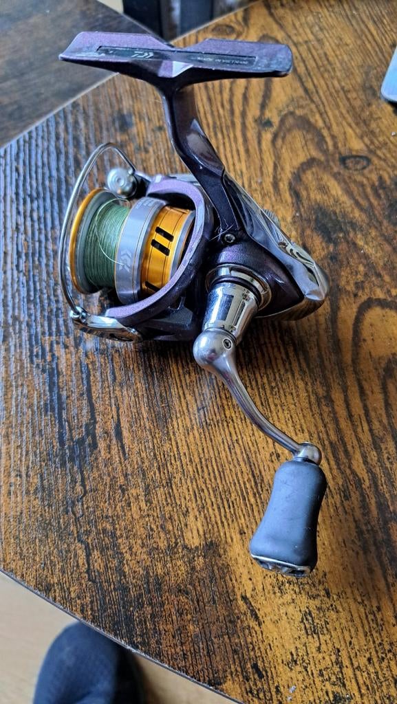 Daiwa Regal LT 2000D - Fijne lichte spinmolen, Ophalen, Gebruikt, Molen