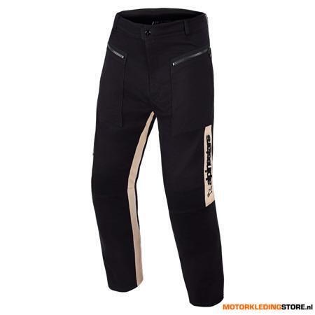 Alpinestars Flex-Ast Canvas Motorjeans, Zwart-Zilver, Ophalen of Verzenden, Nieuw met kaartje