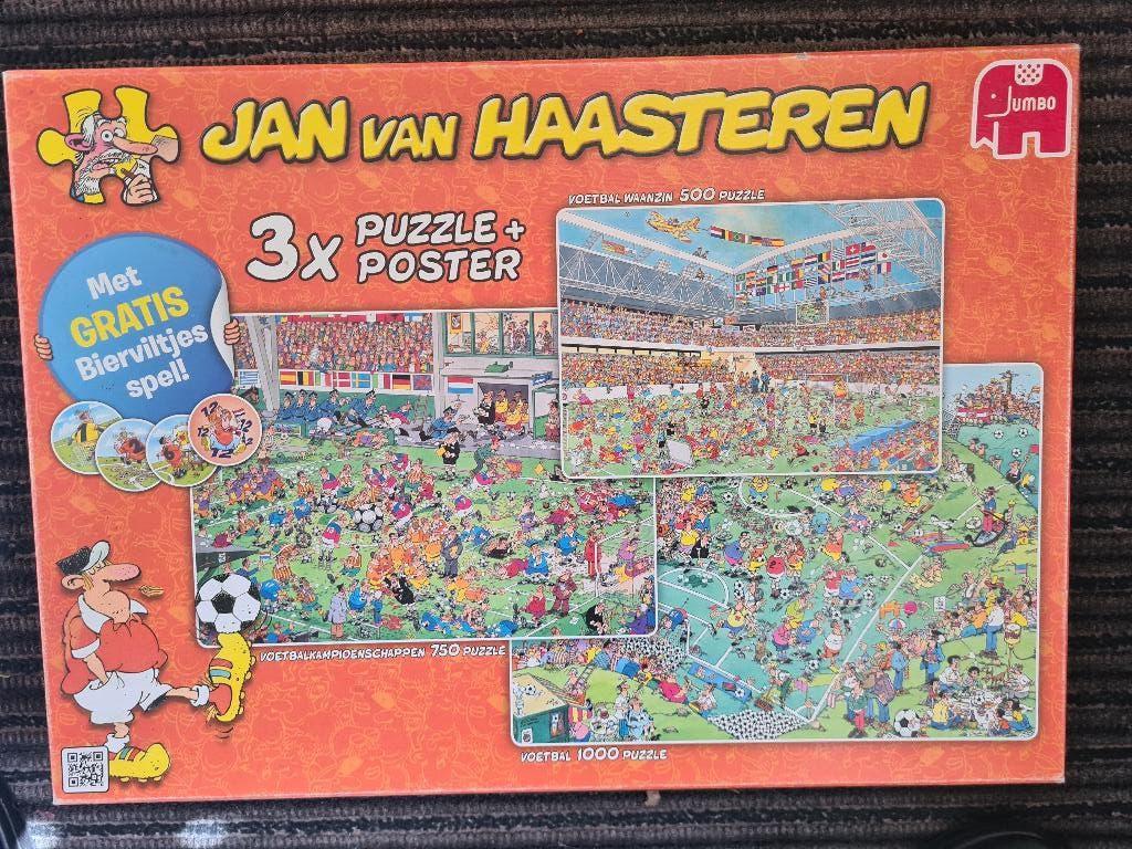 11 x Jan van Haasteren LEGPUZZEL € 55,00, Ophalen of Verzenden, Meer dan 1500 stukjes, Gebruikt, Legpuzzel