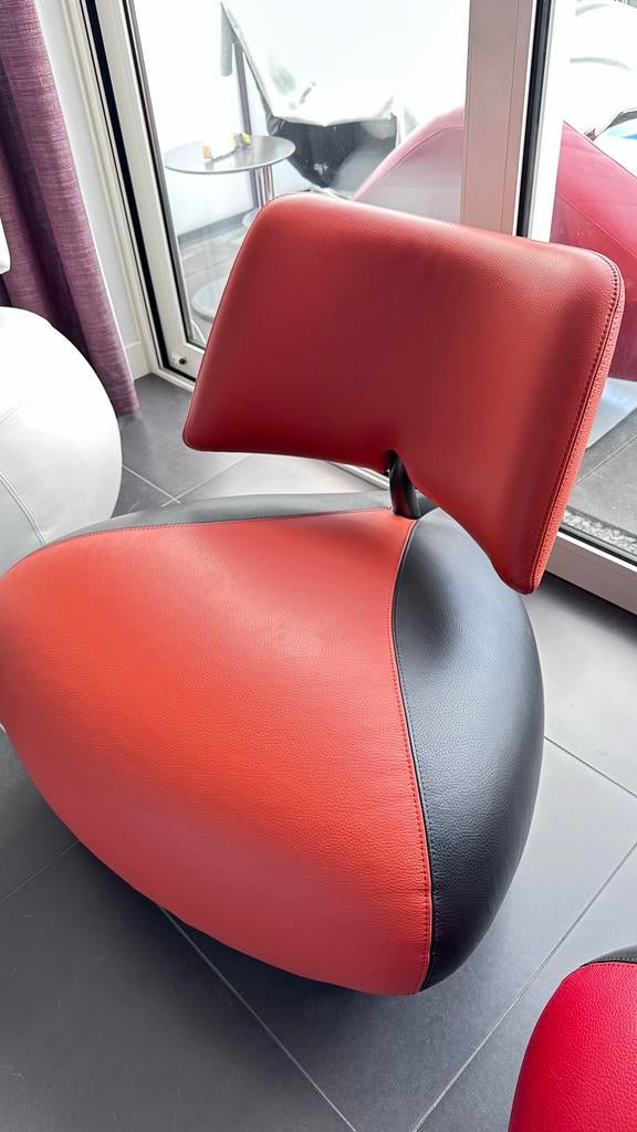 Leolux Pallone Pa fauteuil nieuw, Huis en Inrichting, Fauteuils, Ophalen, Nieuw, Leer, 75 tot 100 cm