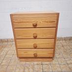 Vintage Houten Ladenkastje / Scandinavisch, Ophalen, Minder dan 50 cm, Gebruikt, -
