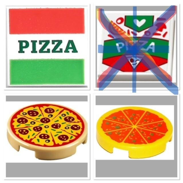 lego pizza's of pizza dozen, Ophalen of Verzenden, Nieuw, Accessoire, Lego