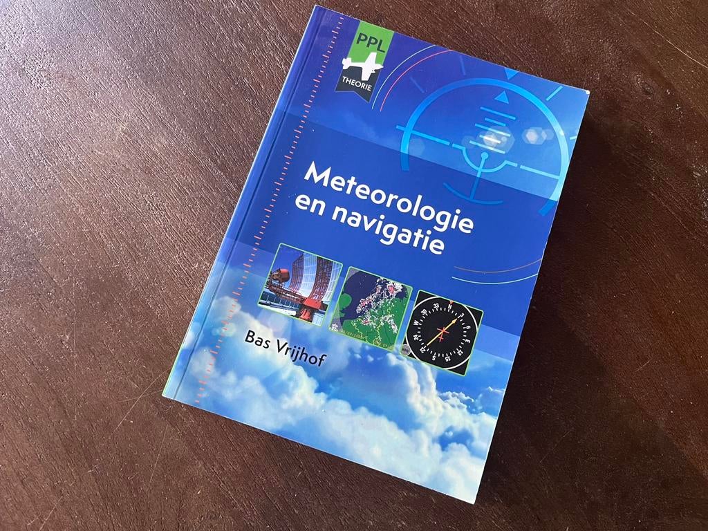 PPL theorie meteorologie en navigatie boek, Bas Vrijhof, Ophalen of Verzenden, Zo goed als nieuw, Overige onderwerpen