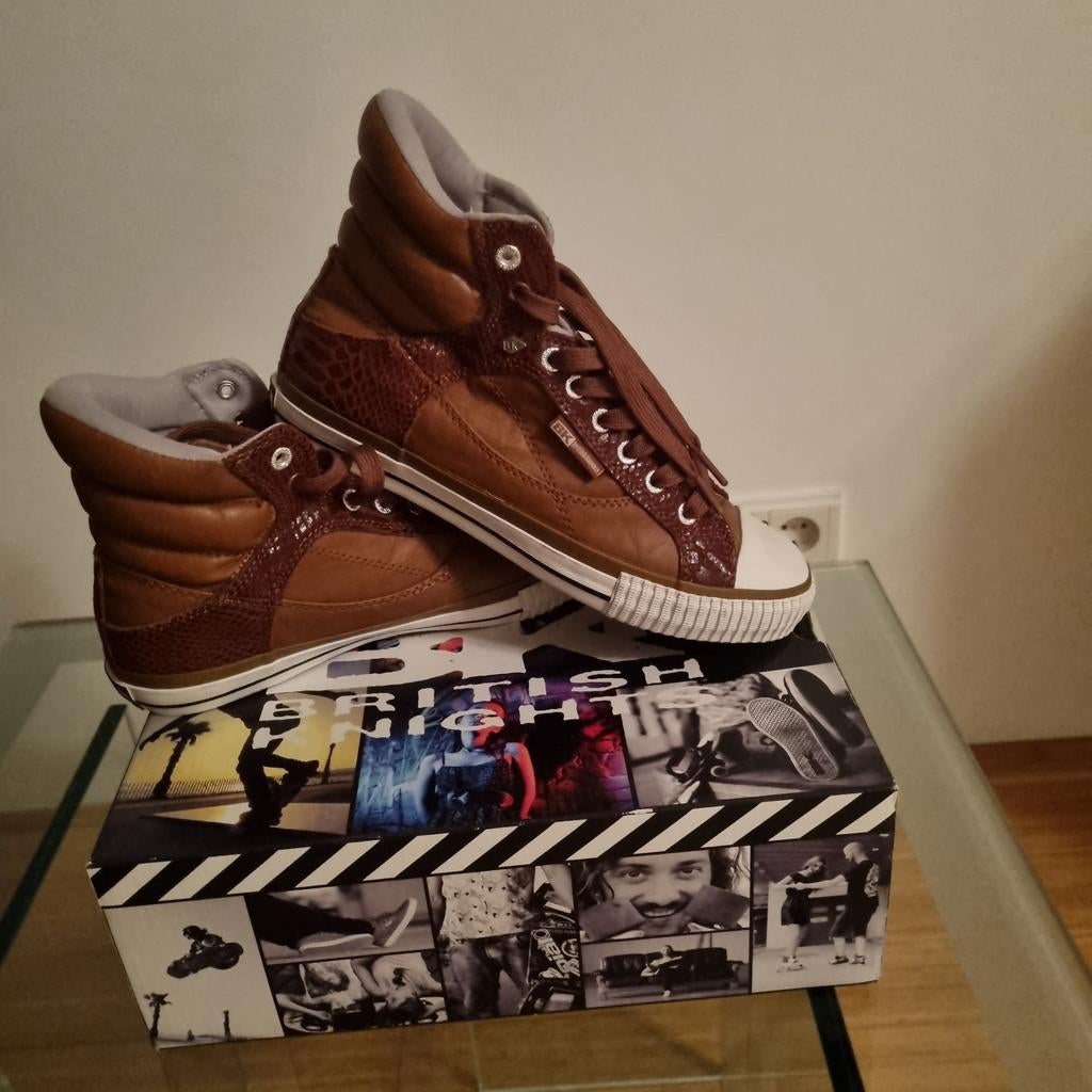 Nieuwe British Knights veterschoenen - Maat 40, Kleding | Dames, Schoenen, British Knights, Bruin, Nieuw, Ophalen of Verzenden