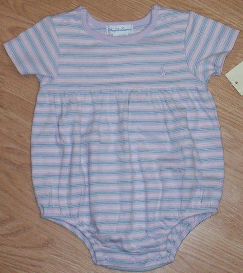 1-delig Ralph Lauren meisjes pakje maat 50/56 *NIEUW* a, Kinderen en Baby's, Babykleding | Maat 50, Meisje, Nieuw, Ophalen of Verzenden