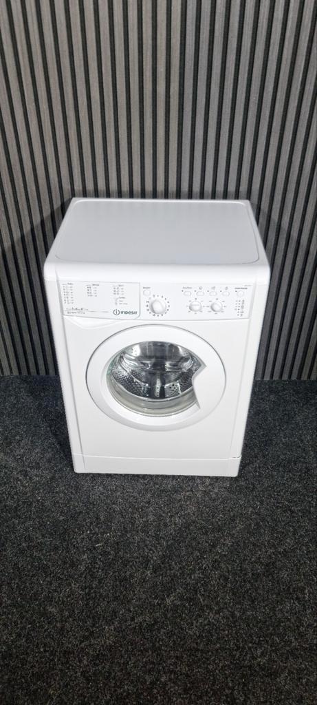 Indesit Wasmachine ZO GOED ALS NIEUW!!!, Witgoed en Apparatuur, Wasmachines, Zo goed als nieuw, Voorlader, 6 tot 8 kg, 85 tot 90 cm